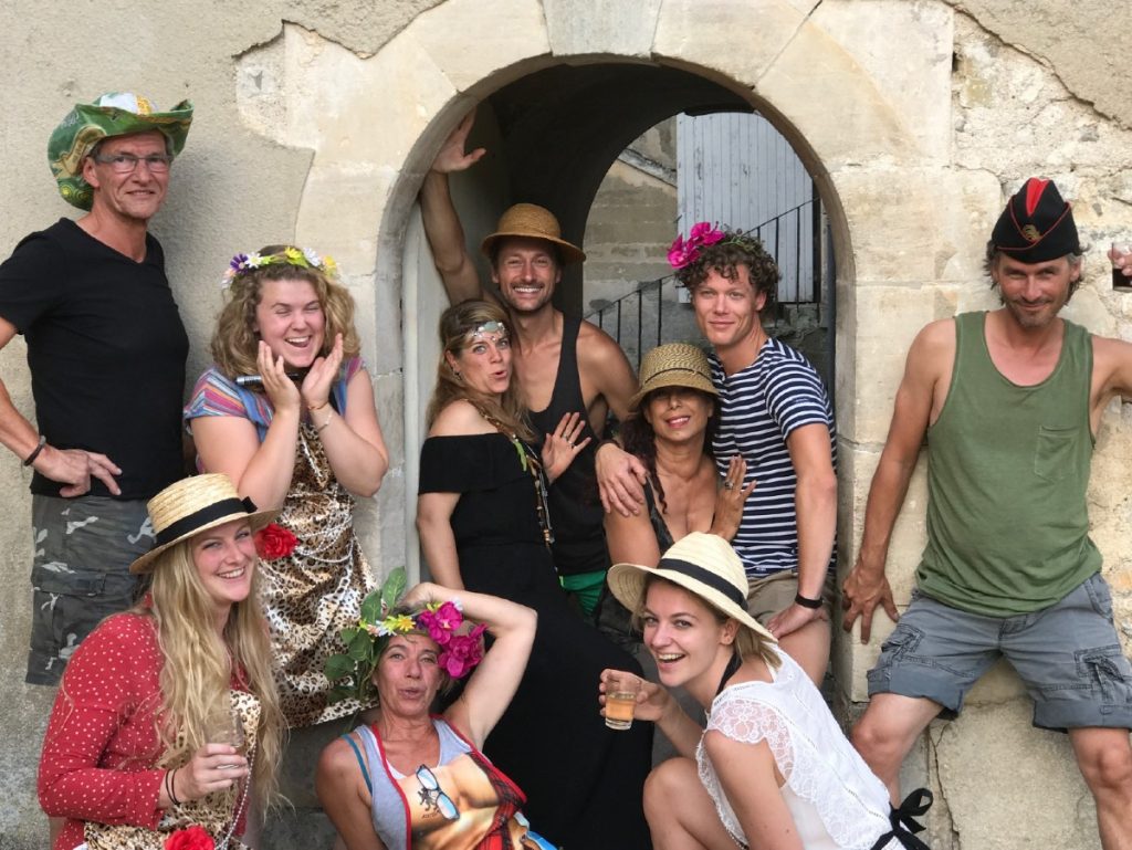 team yoga en creatieve vakantie frankrijk